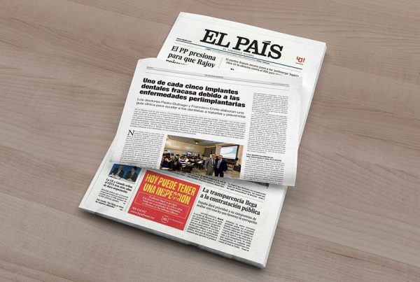 Artículo sobre guía periimplantitis en El País